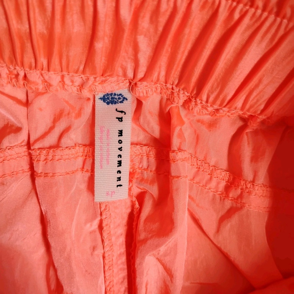 Free People Movement Pants Small The Way Home Jogger Windbreaker Neon Athletic - Picture 11 of 14